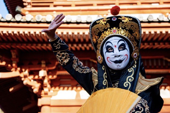 王文強 (変面俳優/伝統芸能役者) tweet media