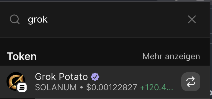 solanum_xai's tweet image. Grok Potato is now OFFICIALLY VERIFIED on @phantom  Wallet!

This means more trust, more visibility, and easier access for the entire community.

solanum.live
