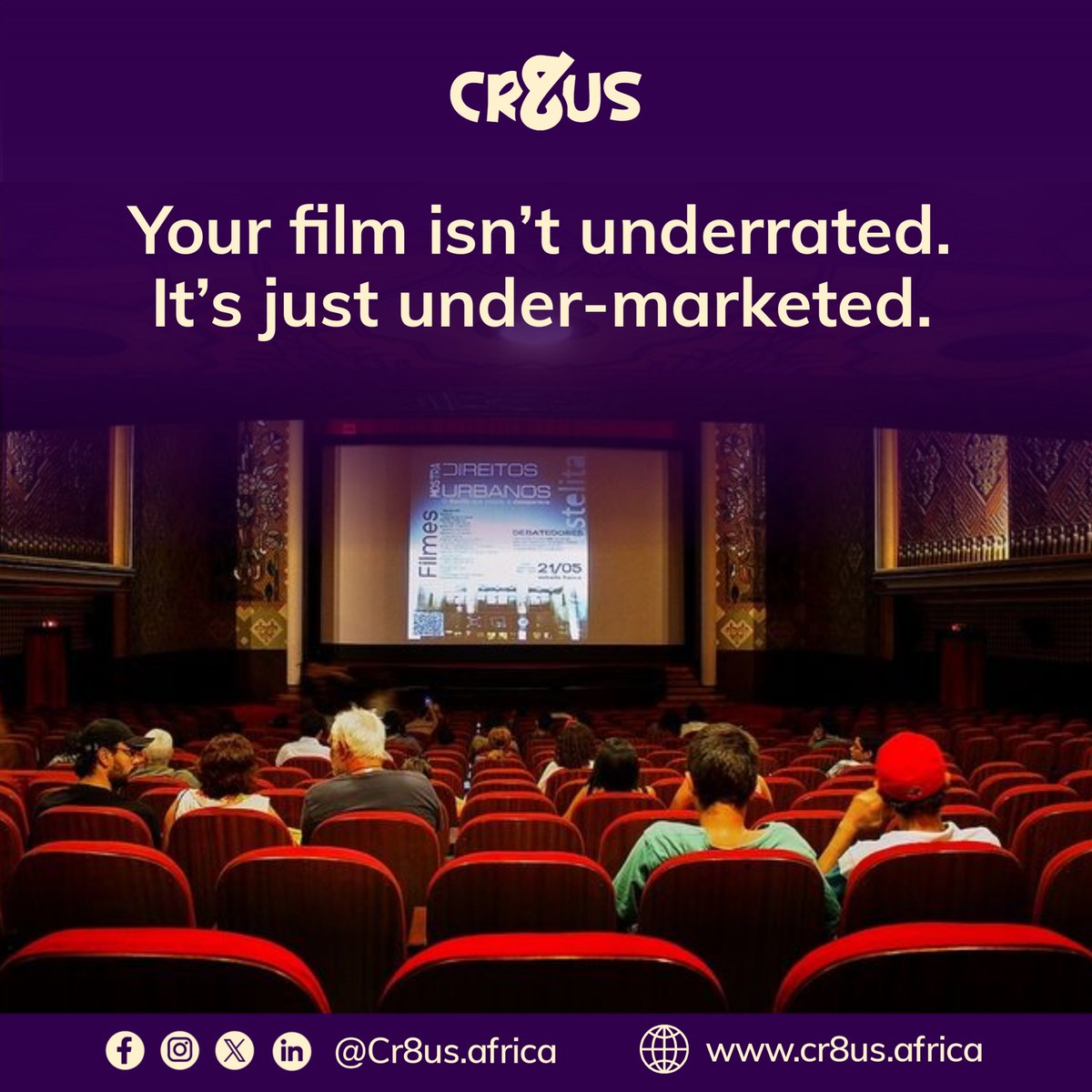 CR8US Studios Africa tweet media