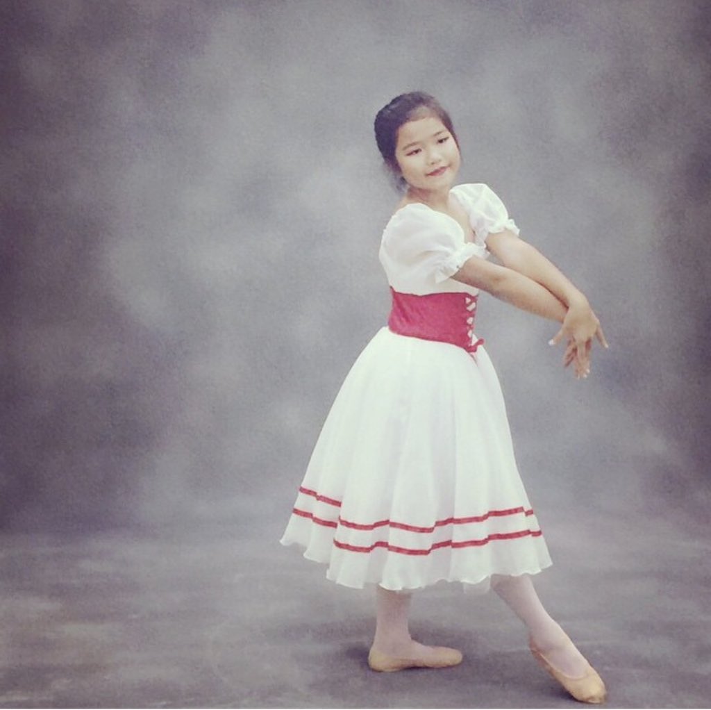 Throwback to my ballerina era 🥰🩰