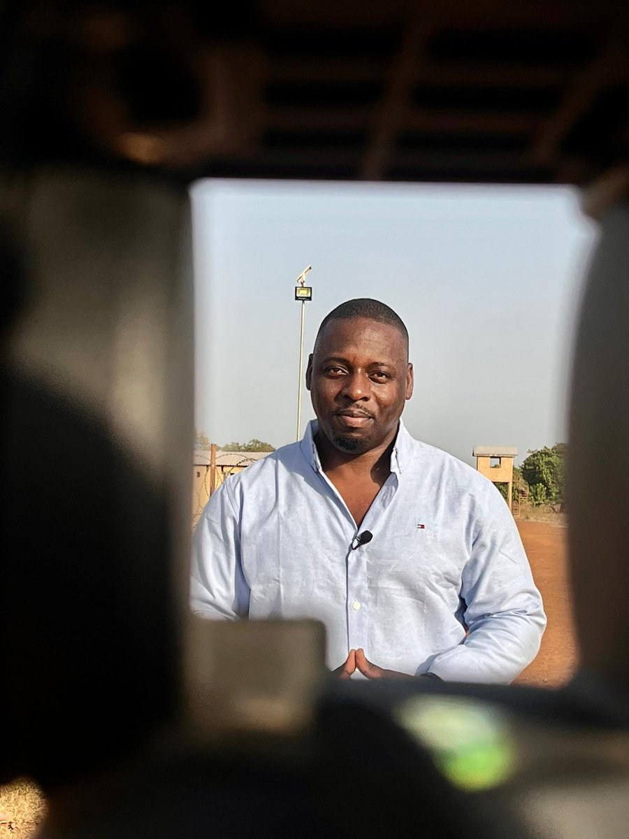 Filming stories about refugees in Ivory Coast. Soon on <a href="/BBCNews/">BBC News (UK)</a>.