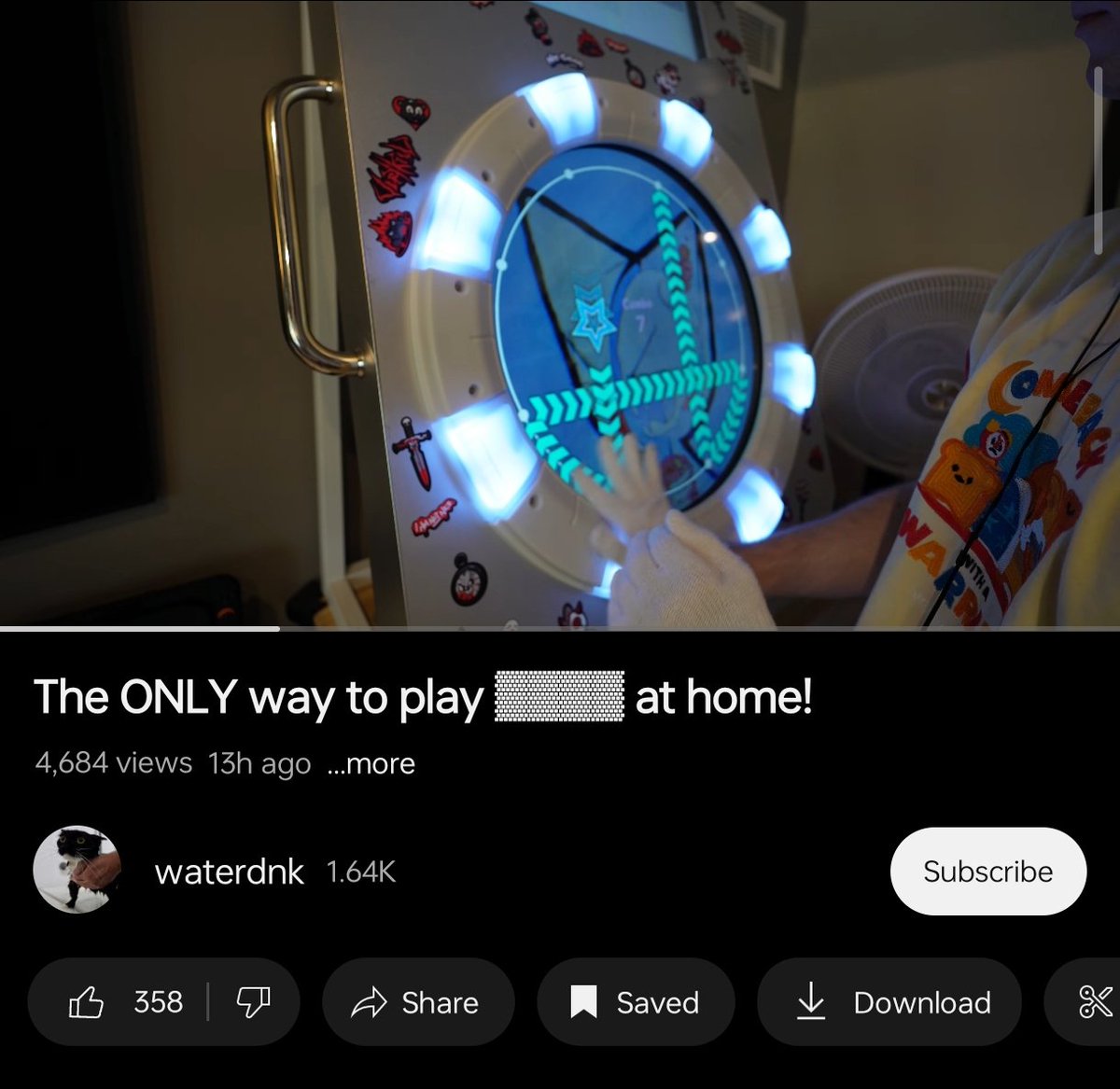 Aei7162's tweet photo. No way my Katamari maimai chart made it to a waterdnk video 💀 https://t.co/eVjKt8yxaU