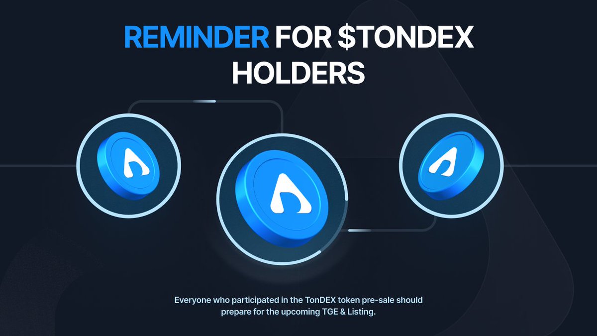 TonDex tweet media