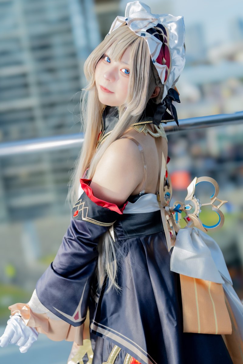 冬コミ Day.2
原神 傀儡/サンドローネ
cos : mei (<a href="/meirevolver_/">mei</a>)

いつもありがとうございます！
美しい！！

#原神コスプレ
#GenshinImpact 
#C107_cosplay