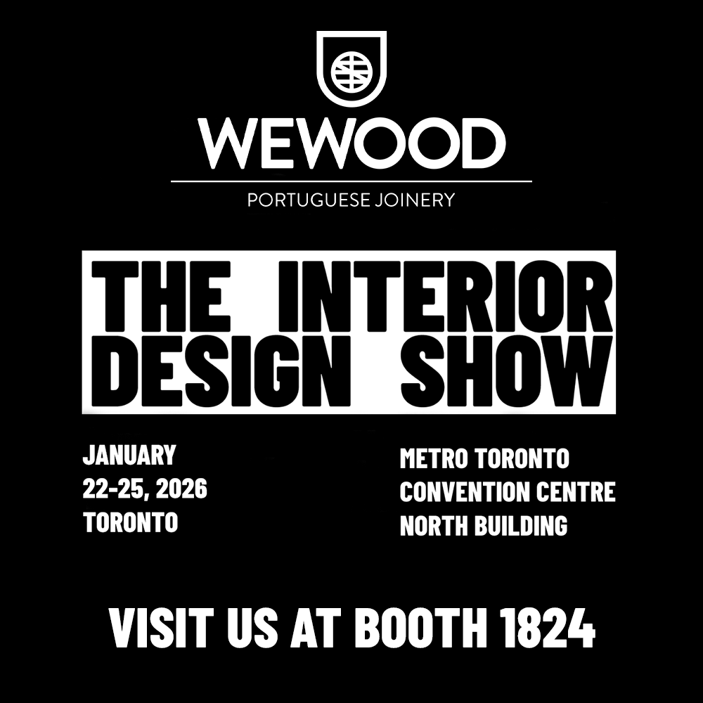 We're making our debut at Interior Design Show, Toronto, January 22-25. Join us at Booth 1824 in the Metro Toronto Convention Centre, North Building, where we'll be showcasing pieces that blend craftsmanship with contemporary design.
Request a meeting: wewood.eu/idstoronto