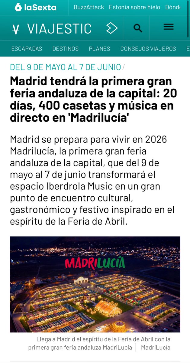 gabiigarciiaaa_'s tweet image. Esto qué coño es? A mí que no me charquifiquen la feria eh que encima este engendro empieza el primer día de la feria de Jerez