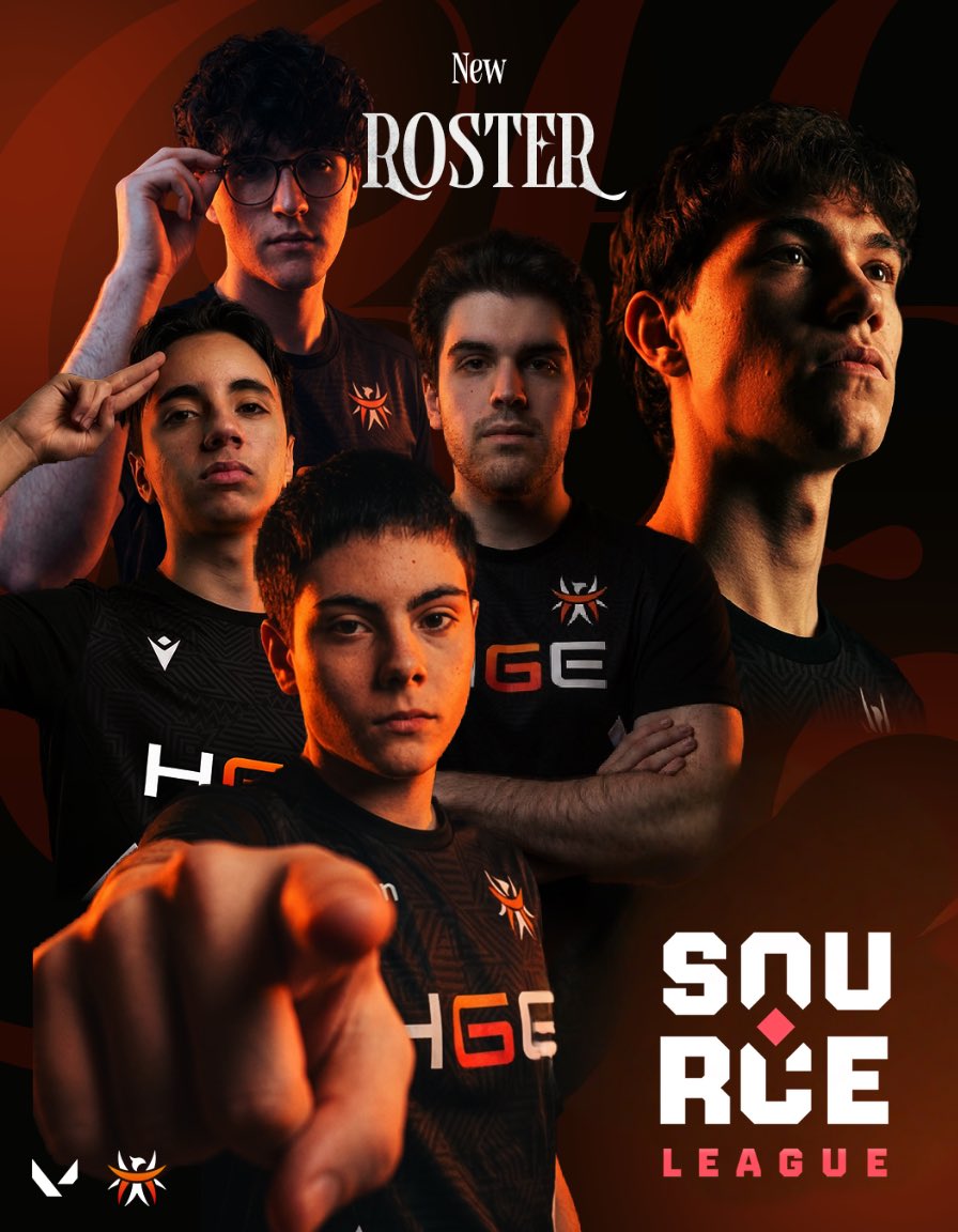 HGEESPORTS's tweet image. A new chronicle begins! 🔥

Welcome home: 
🇮🇹@bosh_val 
🇮🇹@Redwestyy 
🇮🇹@Braso_ 
🇮🇹@Vurtex95 
🇮🇹@Loll9_val 

#VALORANT