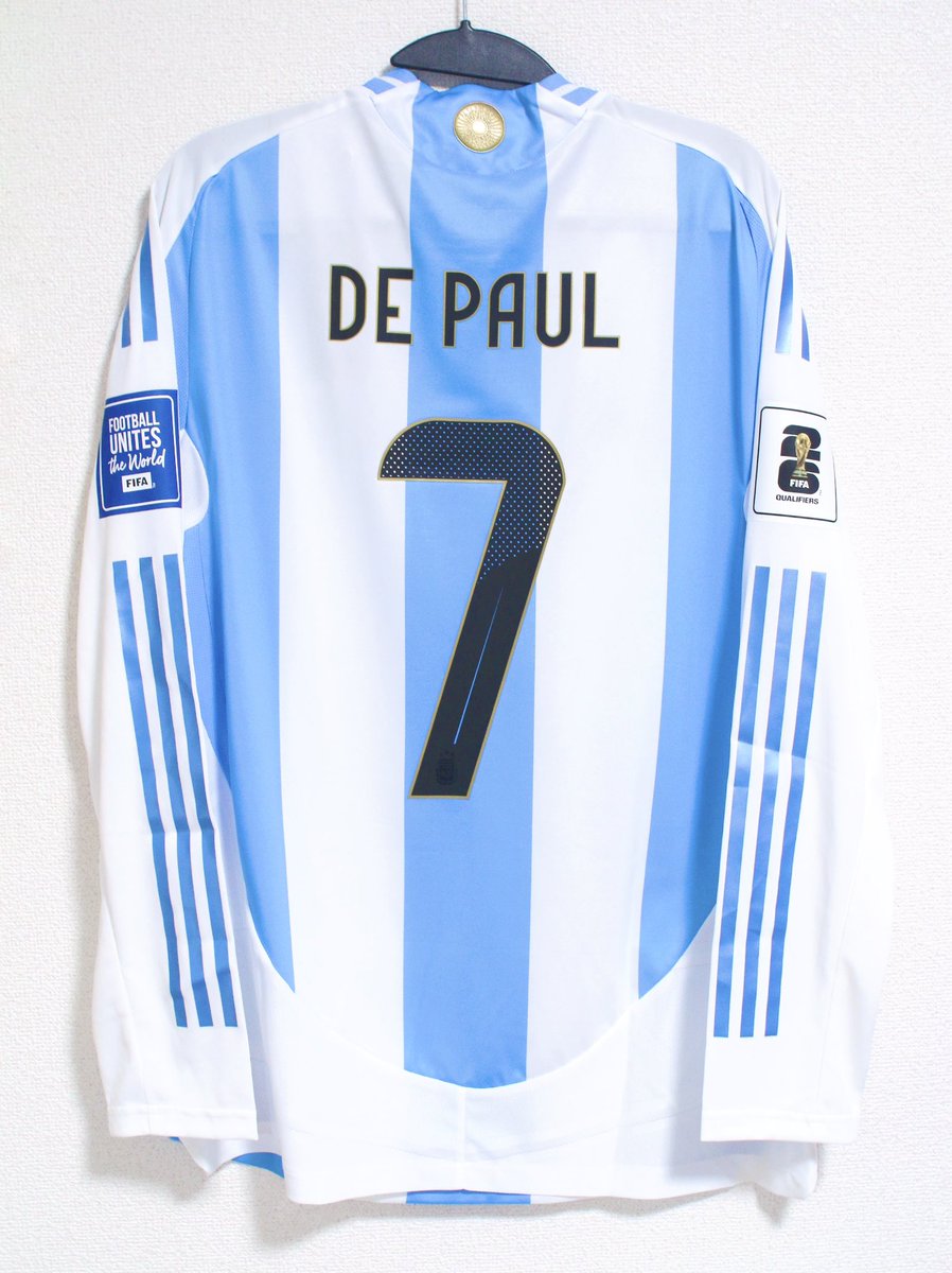 アルゼンチン代表 デパウル ユニフォーム アルゼンチン代表 2021ホームユニフォーム デパウル