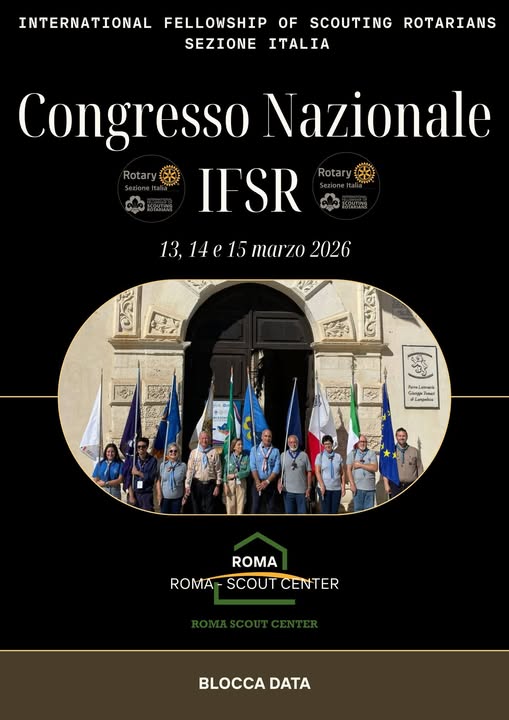 Homepage: ifsr-italia.it
Rotariani-Scout: facebook.com/groups/1108293…