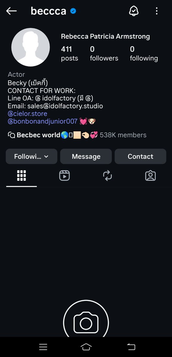 InBonbonWetrust's tweet photo. Just saw this, what's wrong with you IG? 🥺🥺🥺

#beckysangels #BeckyArmstrong
#BeckyEntertainment https://t.co/YrO1t97GiW
