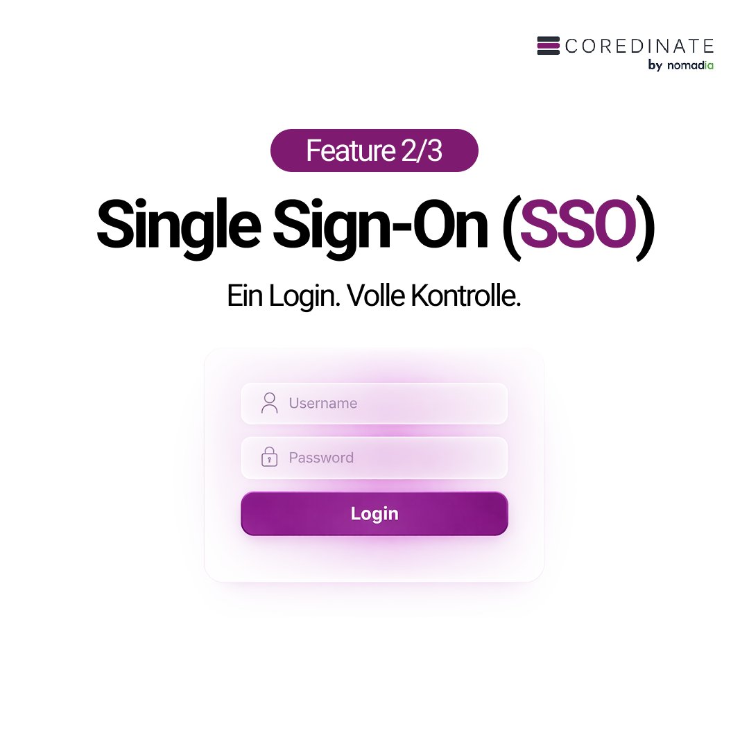 COREDINATE's tweet photo. Januar-Update ist da 💥

3 neue Features:

    Eigene Subdomains (ihre-firma. coredinate. de)
    Single Sign-On (SSO)
    Erweiterte Vorgangsstatistiken

Ab sofort verfügbar für alle Kunden.

#OWKS #Wächterkontrollsystem #Changelog #Sicherheitsdienst #Digitalisierung https://t.co/AIo8ciZvUI