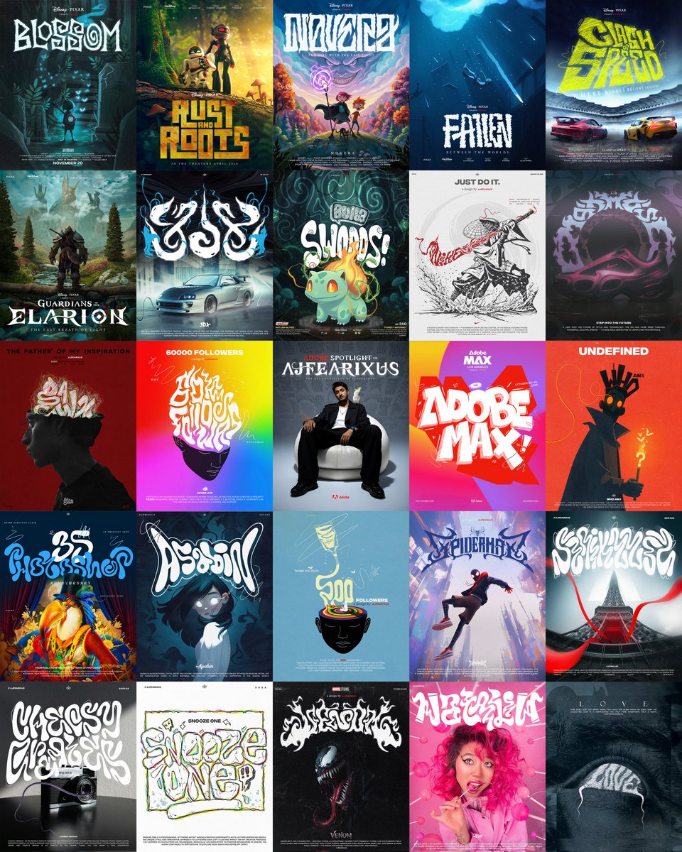 ajfearixus's tweet photo. The Art,  The Artist 
.
.
.
.
Which one you loved ? 
#typography #GraphicDesign #posterart #lettering #typeface #Designer #madewithphotoshop #typeofletter #customtype #typographyposter @Photoshop @Adobe https://t.co/eDFWRylnQf