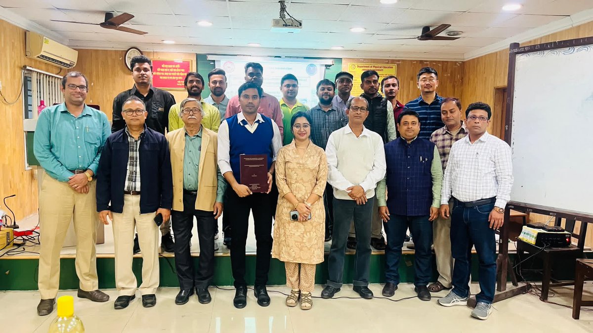 Final Viva voce Examination of Ph.D award 
#JadavpurUniversity 
#ghatal 
#PhD 
#faith 
#tribute