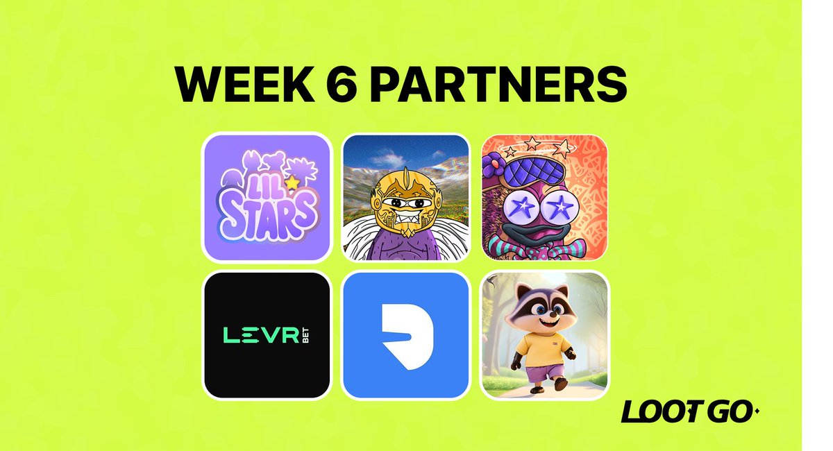 LootGO (mainnet arc) 🎟️ tweet media