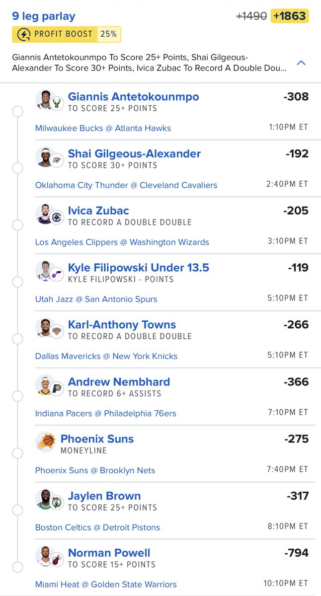 Calling Our Shot tweet media