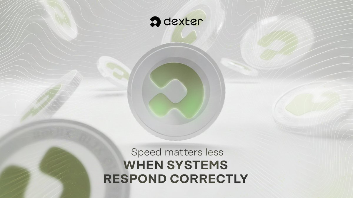 Fast reactions don’t always mean smart ones. In volatile markets, accuracy beats urgency.

Dexter responds with measured adjustments, keeping balance intact while traders react at their own pace.