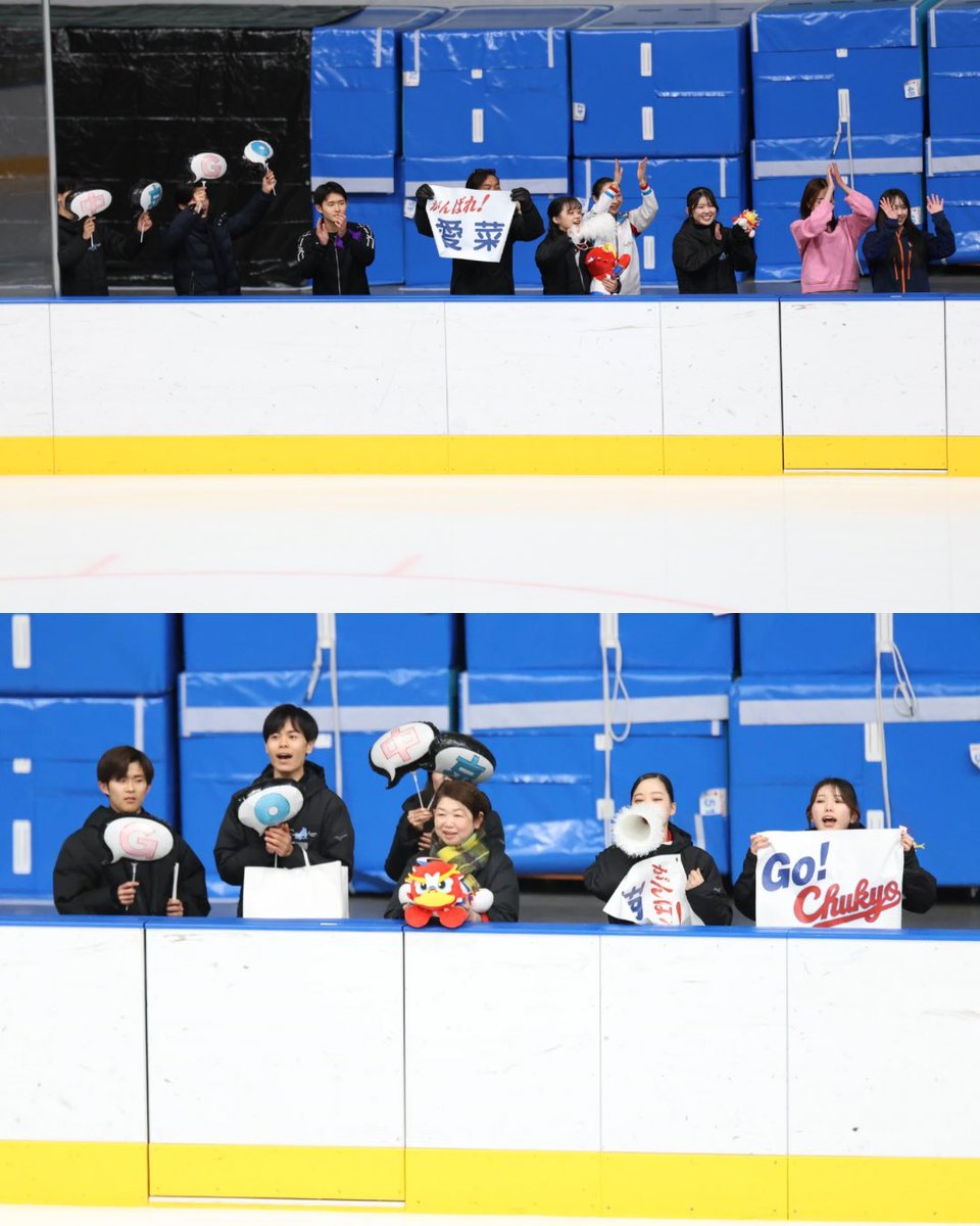 【第98回日本学生氷上競技選手権大会】

女子7.8級クラス
3位　河辺 愛菜　🥉
4位　松生 理乃　
9位　横井 きな結　
女子団体　🥈2位

男子7.8級クラス
21位　誉田 知己　

たくさんのご声援ありがとうございました✨📣

#中京大学スケート部