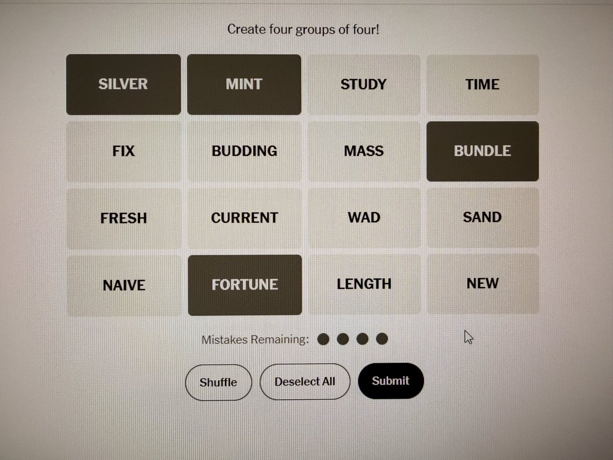 SQUTHERNBORN's tweet image. Do you play “Connections?” (Silver bugs know 😉) 
🥈#2is#1 @BoPolny @AGAsianGuy @liberty_lyss
