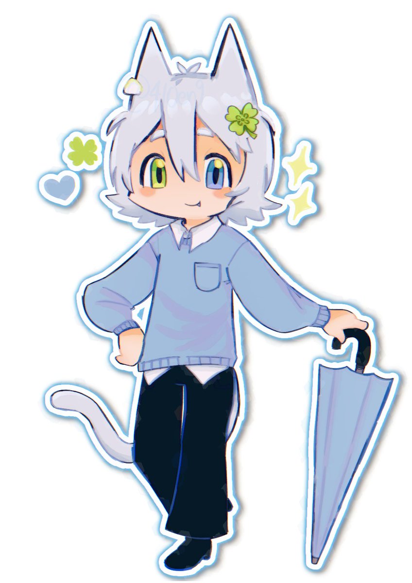410en9's tweet photo. @ — 🍀 #observes
,, Hello this is my sona 😁😁....I forgot their marks on they face bruuu
their name is kit ya (^v^) https://t.co/FED9VUOAo2