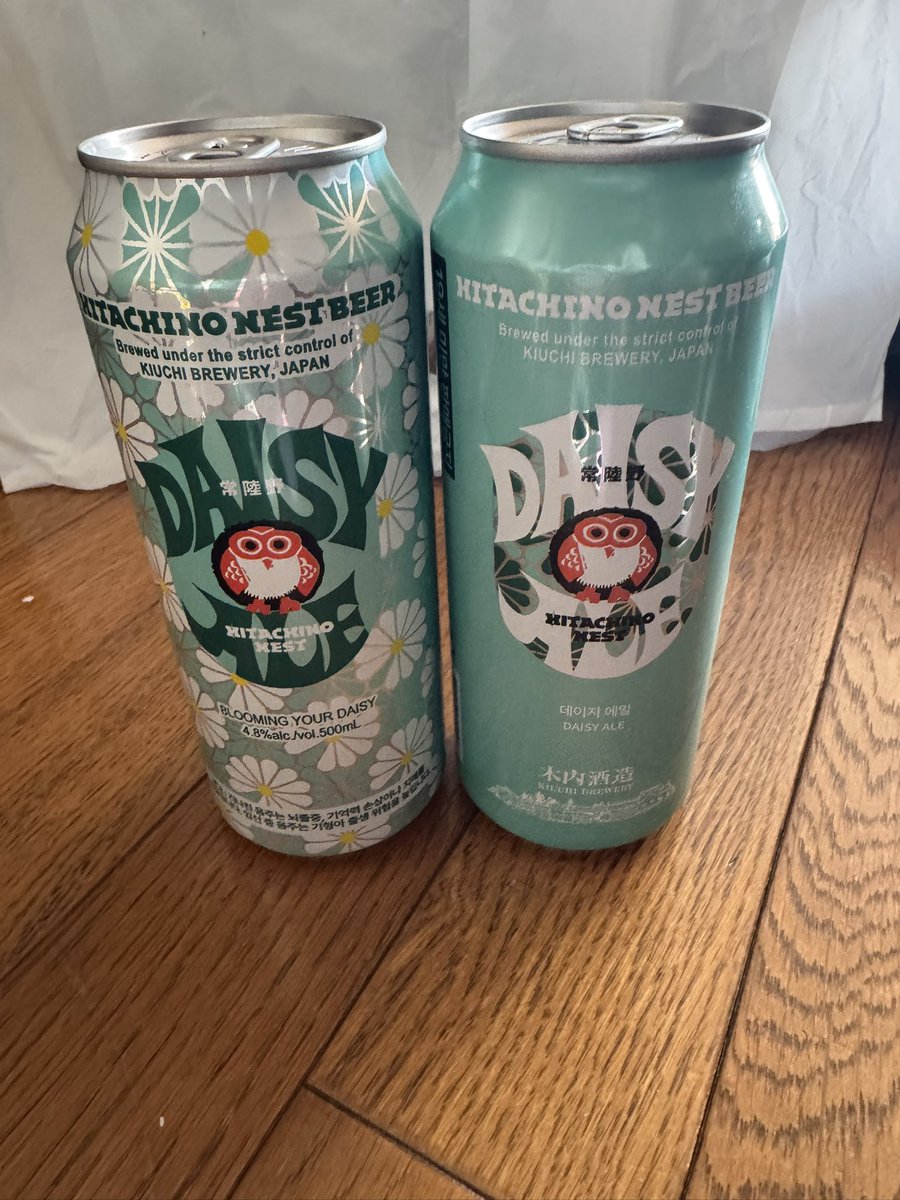 tami50224's tweet photo. 先週の韓国🇰🇷
GS25で売ってました
DAISY ALE
どんな味なんかなぁ？
楽しみです🍻
韓国のは500ml缶でした。
3本で12,000ウォン
#GDRAGON 
#gd 
#daisyale 
#gs25 https://t.co/NmPwfyDc1C