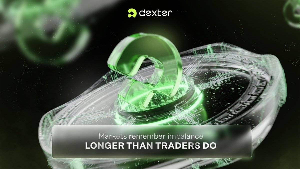 Traders move on quickly. Markets don’t.

Every crowded position leaves pressure behind, even after the chart calms down.

Dexter is built to read what the market remembers, not just what the candle shows.