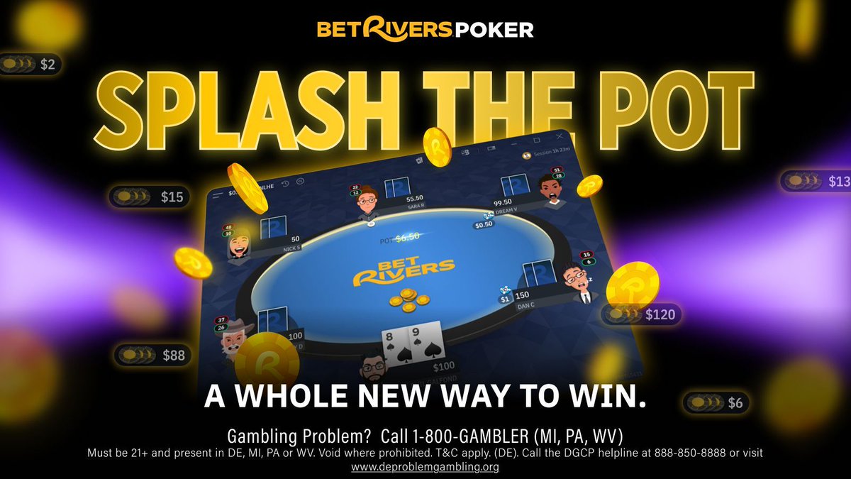BetRivers Poker tweet media