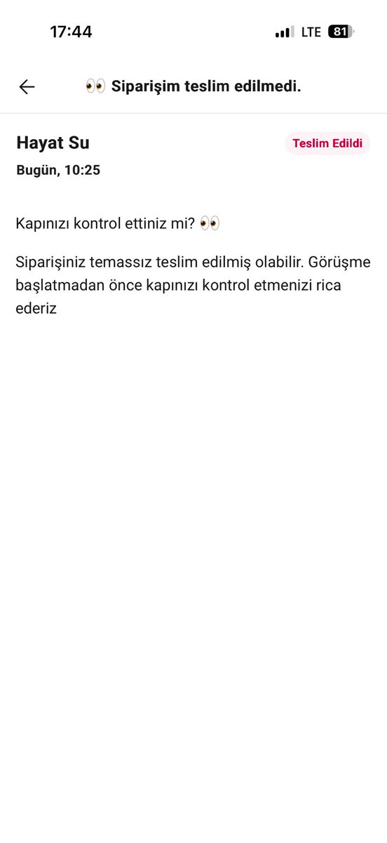 enesfaruk1's tweet photo. @yemeksepeti 7 saattir boş damacana evde duruyor, sipariş verdiğim bayi teslim edildi gösteriyor. Sizin uygulamanız ise “kapınızı kontrol ettiniz mi” tavsiyesinden başka bir halta yaramıyor. Rezalet bir yardım merkeziniz var. https://t.co/jGFLVE0wNw