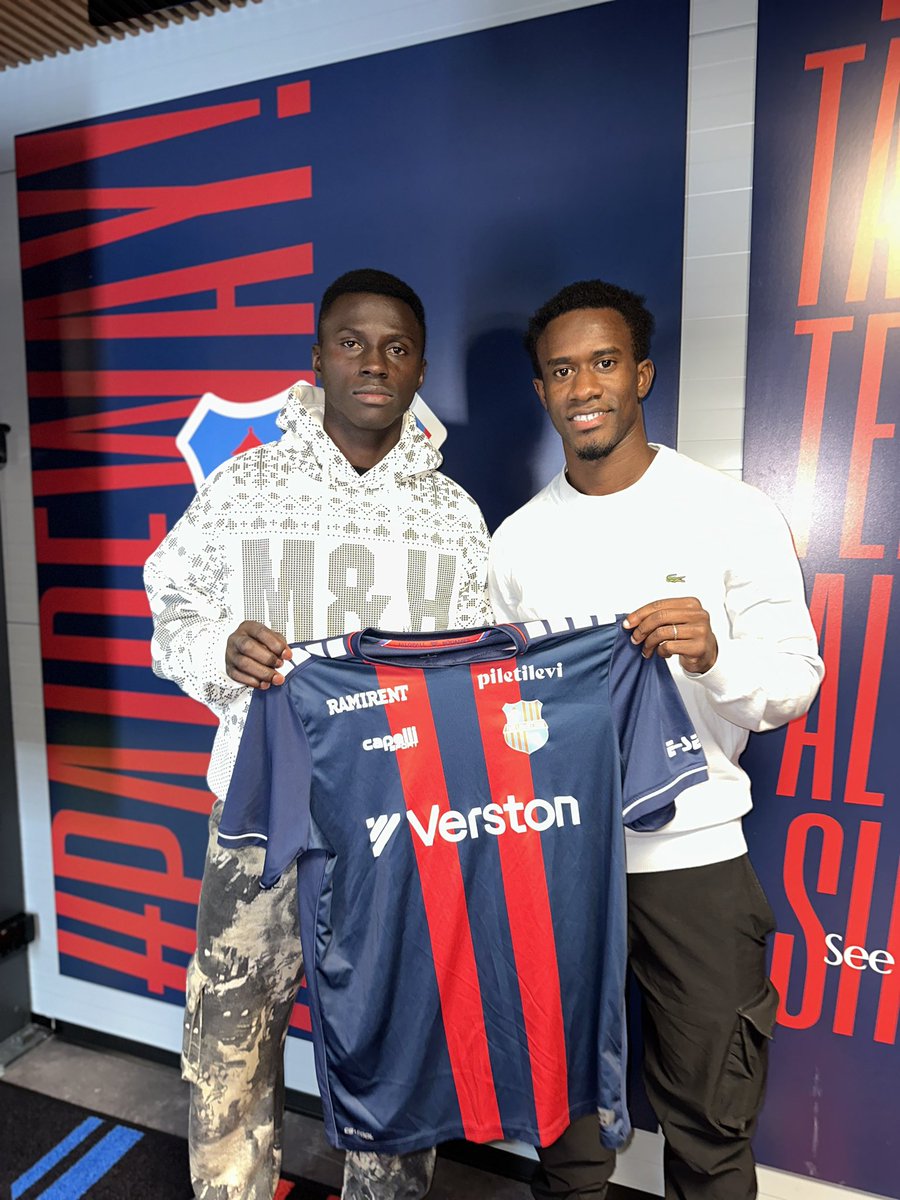 ✍🏾😍DONE DEAL😍✍🏾

#ModousticSportsPR is pleased to announce the transfers of winger Momodou Jobarteh &amp; midfielder Pa Modou Sohna to Paide Linnameeskond.

Jobarteh, 19, and Sohna, 25, join Paide from Real de Banjul and BST Galaxy FC respectively.

Congrats &amp; good luck boys!😍👏🏾😍