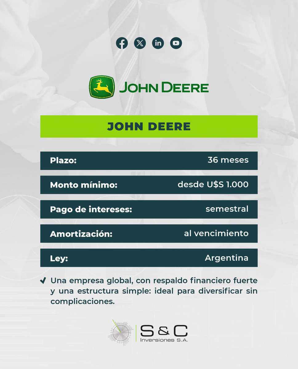💵 Tus dólares están tranquilos… pero ¿están trabajando?

👉 En SyC Inversiones te proponemos dar un paso más.
Opciones en dólares, con rendimientos superiores, sin vueltas raras ni riesgos exóticos.