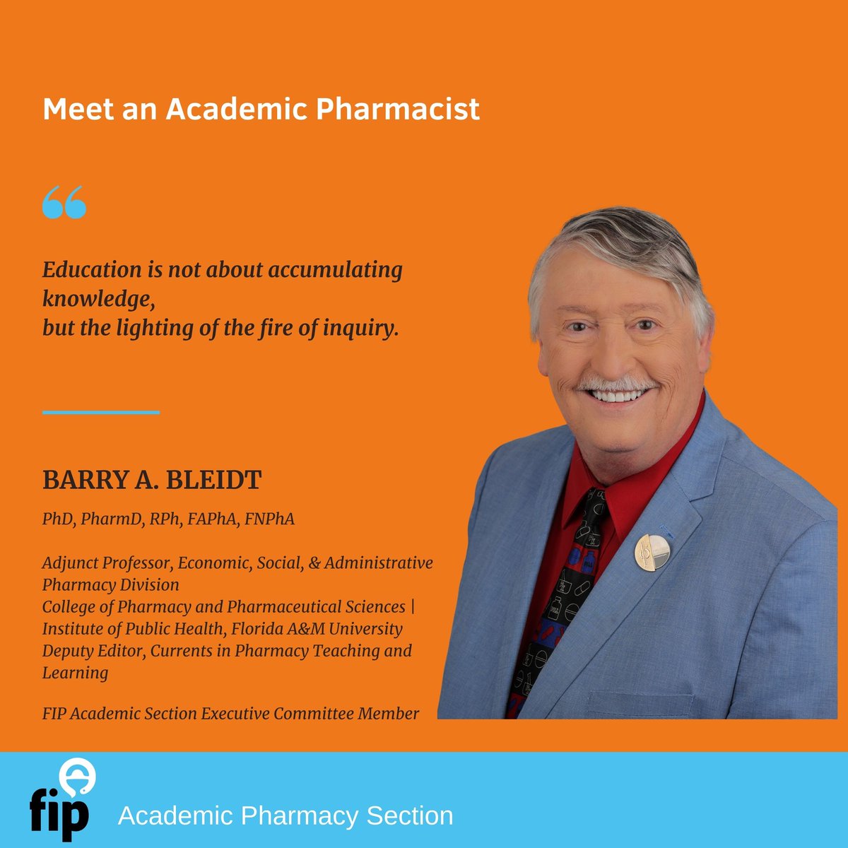 FIP Academic Section tweet media