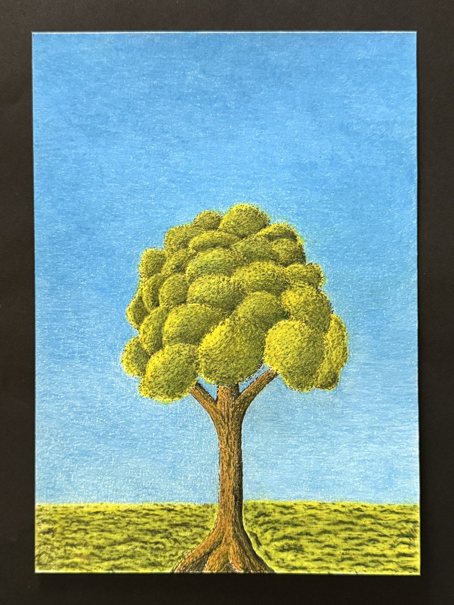 firstleaf_art's tweet photo. これで完成にする✏️🌳

過去・現在・未来を繋いでいる存在として木を描きたいと思い立ってから、かなり時間が経ってしまった。

これから先、自分の思い描く世界観を表現できるよう、試行錯誤を繰り返していこうと思う。

#双葉アート #双葉 #葉っぱ #樹木 #ボールペン画 #色鉛筆 #色鉛筆画 https://t.co/ny9djHsewc