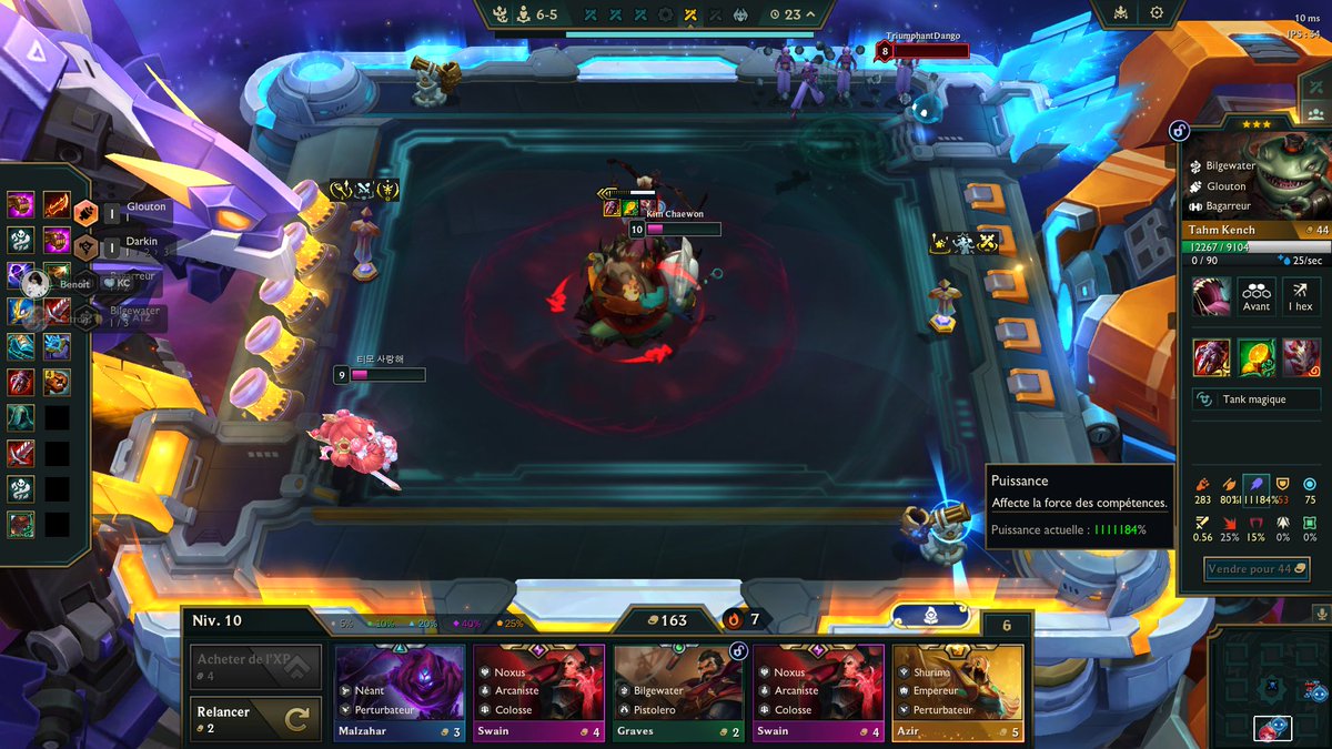 benoitmrtl's tweet image. Première double up, je fais manger à Tahm Kench 3 un Zilean 3 ahahahahah la puissance