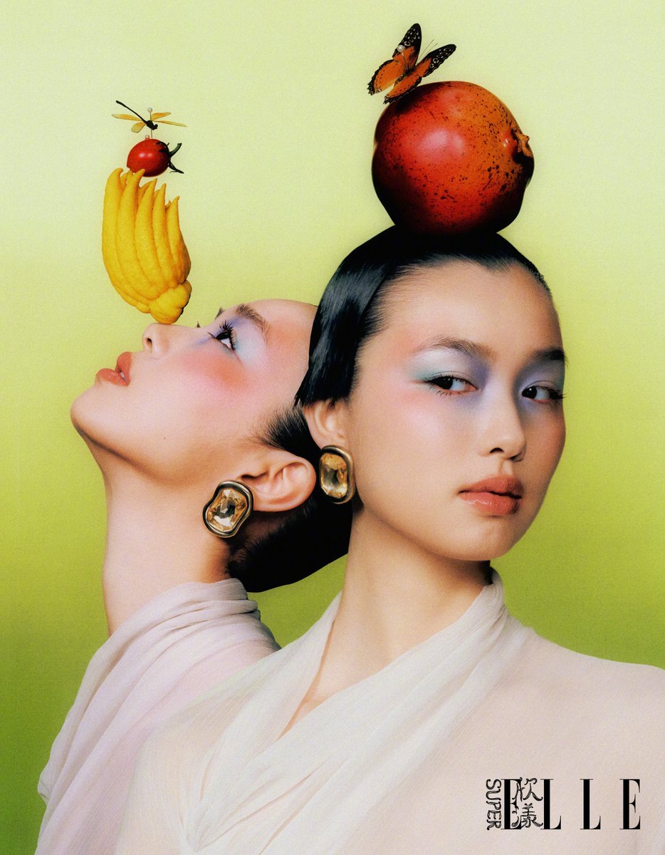 cafewindows's tweet image. super elle china, january 2026 issue photographed by weihuan