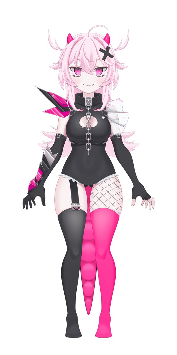 bishilusk's tweet image. 🔗🩷model art reveal 🩷🔗

HEGAOW, SHELLMATES!!! it's so awesome to finally reveal my model art, which is in the process of being rigged!

everything (design, model art, live2d rigging) is being done by me, so please be patient with me while i finish up my model ^^