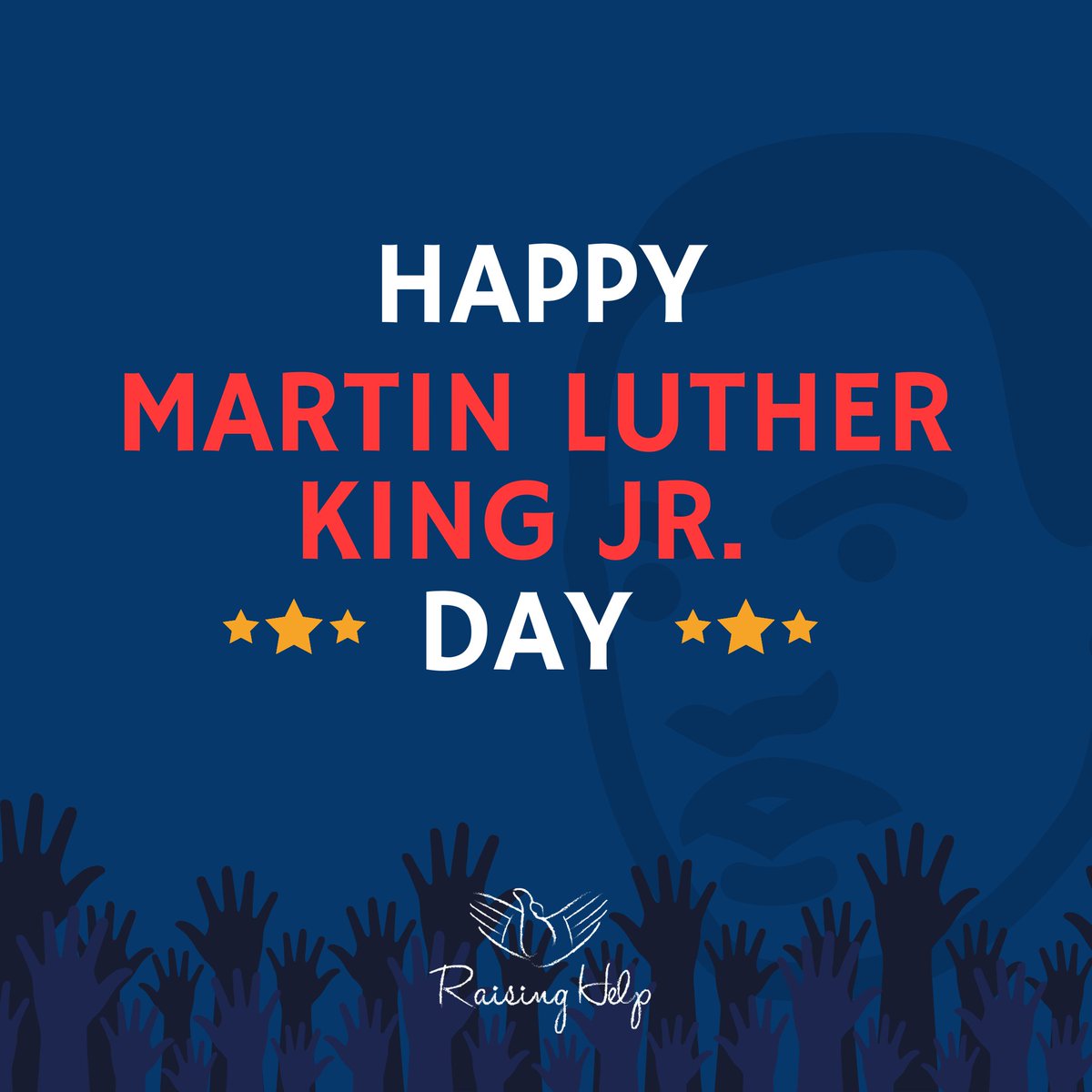 RaisingHelp's tweet photo. As we reflect on Dr. Martin Luther King Jr.'s dream of equality and justice for all, let us honor his legacy by advocating for diversity, creating an impactful change, and spreading love and unity within our communities. 

#RaisingHelp #MartinLutherKingJrDay https://t.co/9hgLP8qJbw
