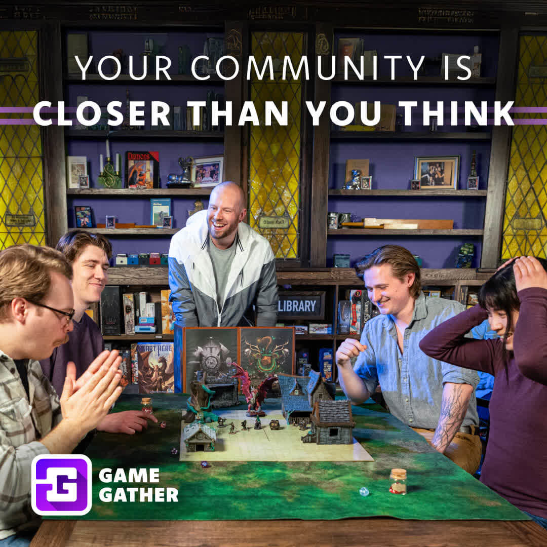 _game_gather_'s tweet photo. No need to epically search for your next campaign: players, stores, and game nights are already happening nearby.

Connect with local and likeminded RPG enthusiasts at https://t.co/iG0HGndJtE 

#TabletopTogether #LocalGameScene #GameNightReady https://t.co/RG9emLqMuF