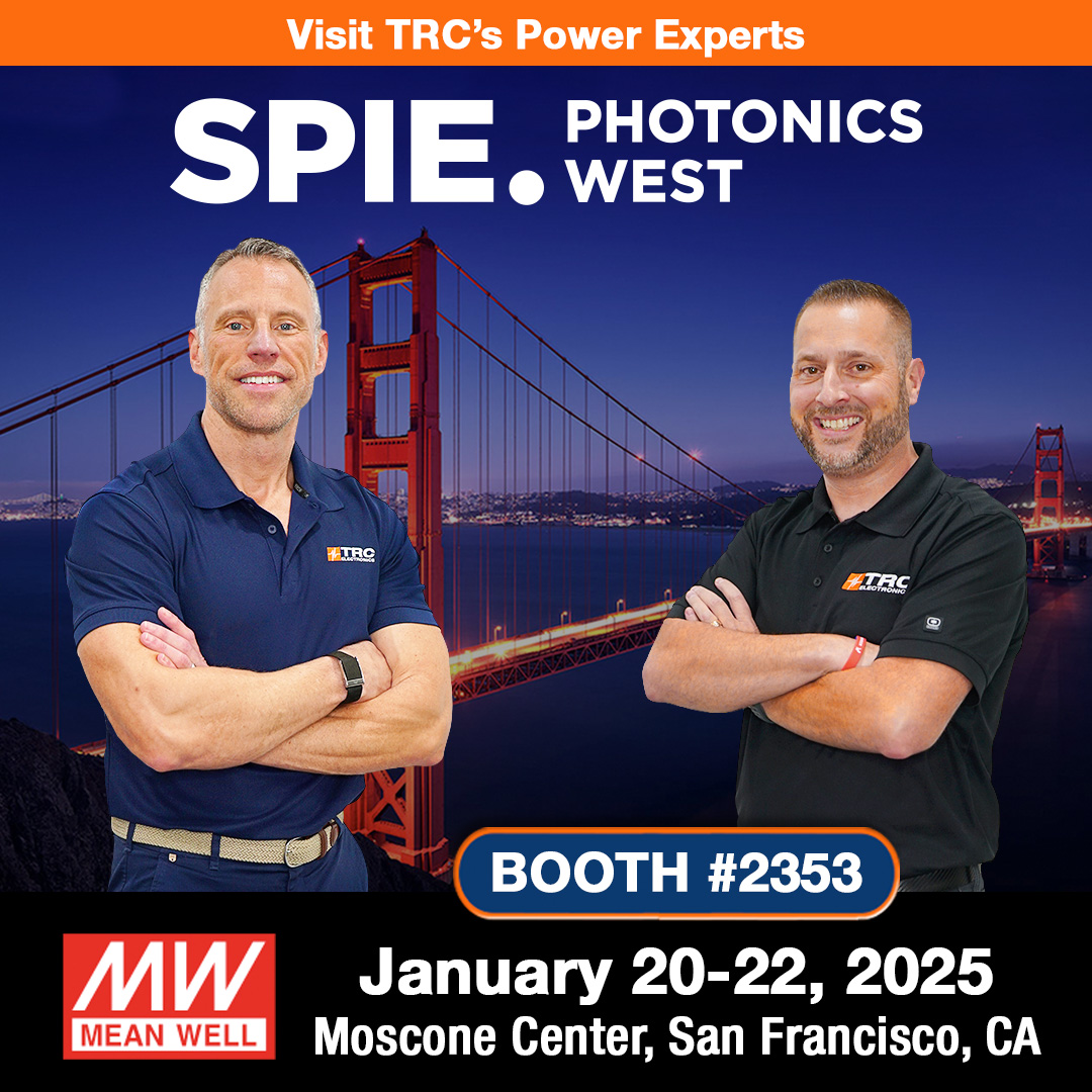 We’re excited to announce we will be exhibiting at SPIE Photonics West 2026 alongside MEAN WELL!

📍Stop by booth #2353 to explore reliable, high-performance power solutions and learn where our power experts can help fast-track your projects’ success.