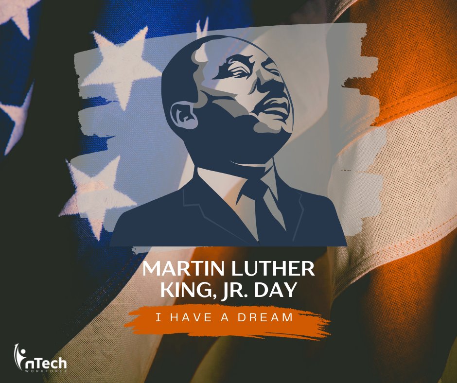 nTechWorkforce's tweet photo. Honoring Dr. Martin Luther King Jr. and his legacy of change and equality

At nTech, we’re committed to building a workforce where everyone has the opportunity to succeed 💙 #MLKDay https://t.co/TJHR7nCQpD