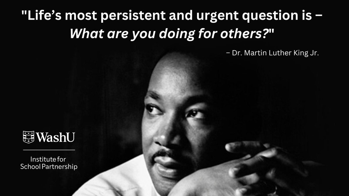 WashU Institute for School Partnership tweet media