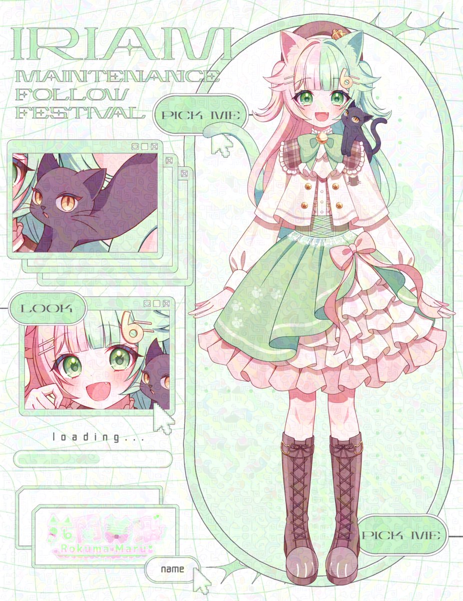 RokumaMaru's tweet photo. ⋆⸜ ⸜ #IRIAMメンテ中のフォロー祭り ⸝‍ ⸝‍⋆

ライブレイド所属 六間真瑠です🐱🐾

💚普段は姿を隠してる化け猫❕
🐱平日お昼12時から配信中❕
💚Live2D準備中❕
🐱ラジオ感覚ROM大歓迎✨

💚♻️💬👤すべて巡回❕

#おはようVライバー https://t.co/QD9gleZGYh