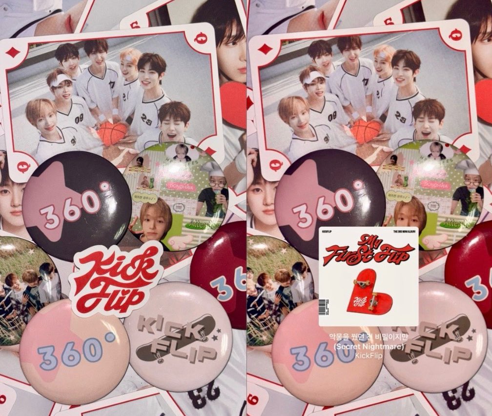 ing_dooo's tweet image. &amp;lt; 킥플립 1주년 기념 &amp;gt;

 #RT 추첨 한 분에게 원하시는 핀버튼 3종을 
보내드립니다! ᐟ  ദ്ദിᵔ.˛.ᵔ₎

#HappyKickFlipDay
#OurFirstFlipwithKickFlip
#킥플립_평생_사랑할거지_응그래