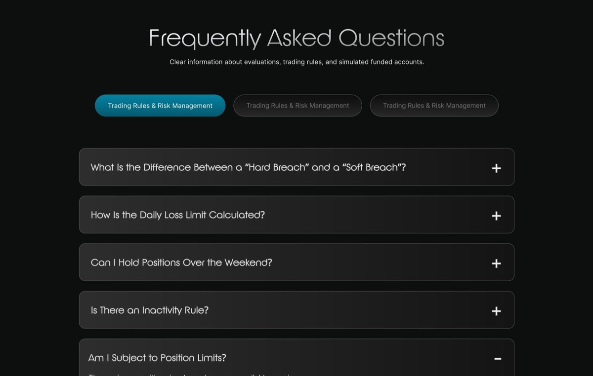 We’re redefining the FundedCore experience.

Clear rules. Fixed evaluations. A smoother, more premium journey for traders worldwide.

Here’s a draft preview of our new website 👀

This is just the beginning, the final design will be even more powerful.

What do you think? 🔥