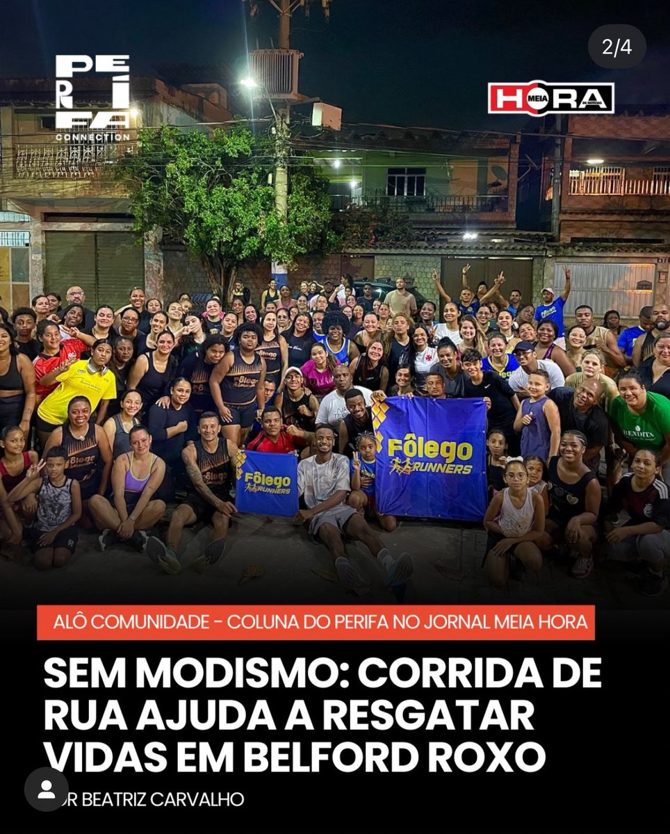 PerifaConnect's tweet image. Sem modismo: corrida de rua ajuda a resgatar vidas em Belford Roxo

meiahora.com.br/alo-comunidade…