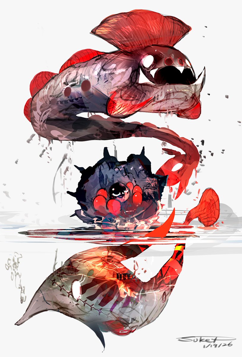 MonsterOfSukeP's tweet image. 竜宮