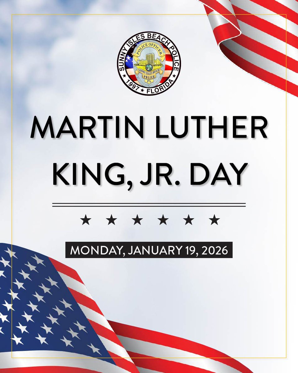 SIBPD's tweet image. Honoring the life and legacy of Dr. Martin Luther King Jr. and his continued inspiration to serve with integrity, equality, and respect.
