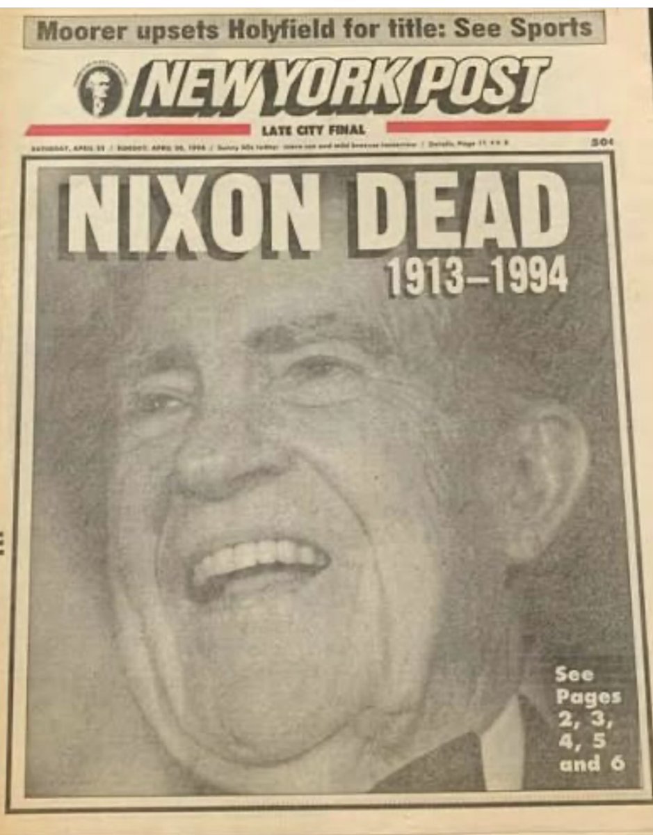 PrezWisdom's tweet image. ☠️ MORBID MONDAY ☠️ 

More Presidents have died in New York (9) than in any other state:

James Monroe
Martin Van Buren
Millard Fillmore
US Grant
Chester Arthur
William McKinley
Theodore Roosevelt
Herbert Hoover
Richard Nixon

#POTUS 😬