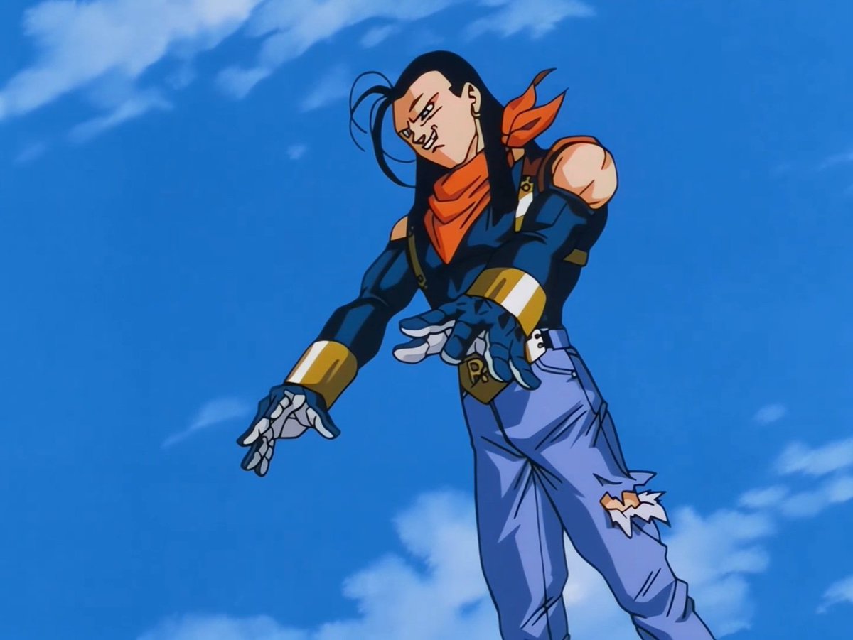 Super A-17 in Dragon Ball GT. #DragonBallGT #DBGT