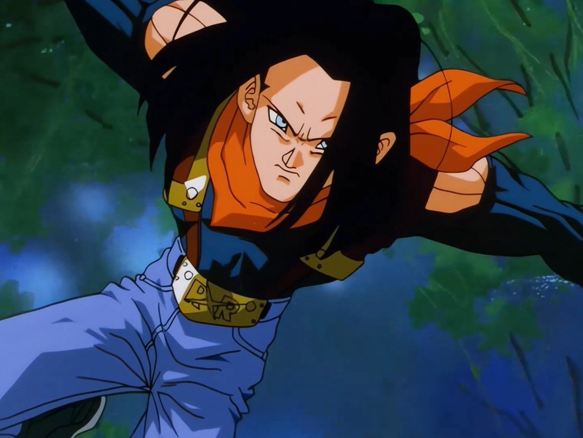 Super A-17 in Dragon Ball GT. #DragonBallGT #DBGT