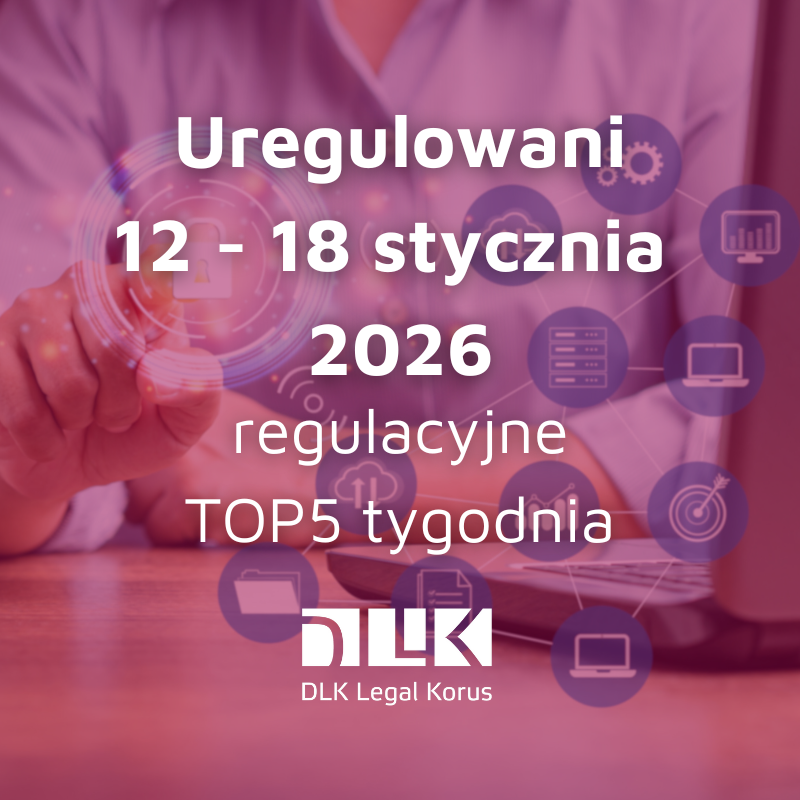 #Uregulowani - regulacyjne TOP5 tygodnia jest już dostępne!  

LinkedIn: bit.ly/4a2y2xK

#NSA #RODO #UODO #Omnibus #PE #KE #CSRD #ESAs #BoE #PRA #FCA #ICT #DORA #CTPPs #UE #UOKiK #Zalando #Temu #banking #fintech #payments #BankingSector #Data #personaldata #GDPR