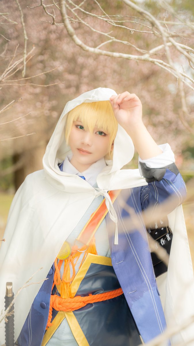Cosplay⚠ 
刀剣乱舞  山姥切国広

photo   パーシーさん
#舞鶴神社
#フレコス
#コスプレ初詣